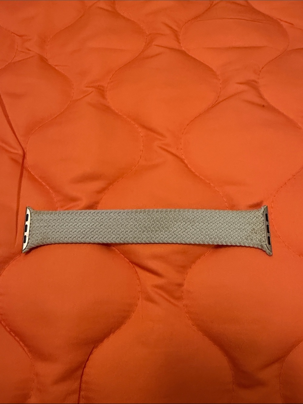 Apple Braided Nylon Loop Watch Band - mint green